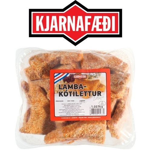 Lambakótelettur í raspi – Carnivore